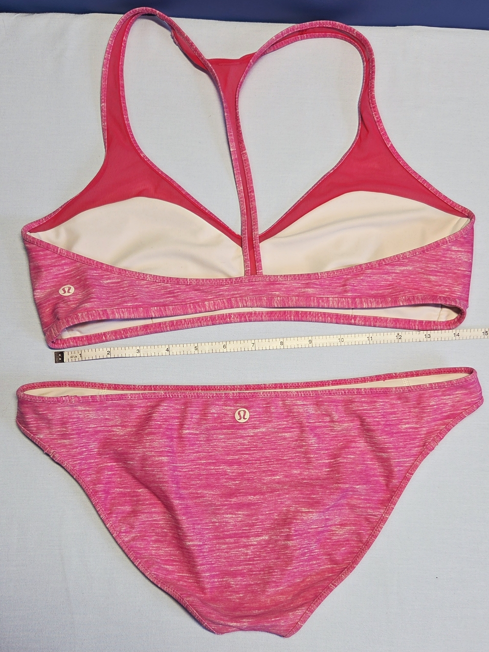 lululemon athletica Pink Space-Dye Racerback Bikini Set - Picture 2 of 4